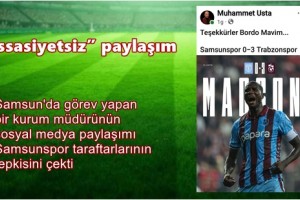 Müdürden Tepki Çeken Trabzonspor Paylaşımı